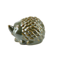 FIGURKA MAVE GREEN, keramika, zelená, 10/8/7cm - zelená barva, keramika (9/8/11cm) - Mondex