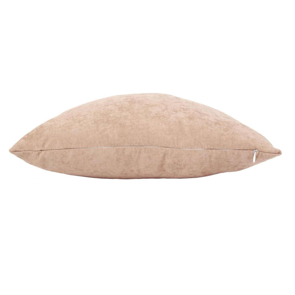 DEKOKISSEN Uni Cappuccino 45x45 cm mit Füllung - Braun, Textil (45/45cm) - Deco-Raum