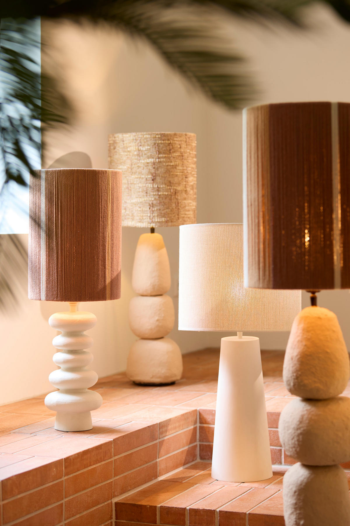 LAMPENFUSS Olona Weiß Ø16/35 cm - Weiß, Metall (16/16/35cm) - Light & Living