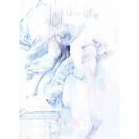 FOTOTAPETE Roma 200 x 280 cm - Blau, Papier (200/280cm) - Sanders & Sanders