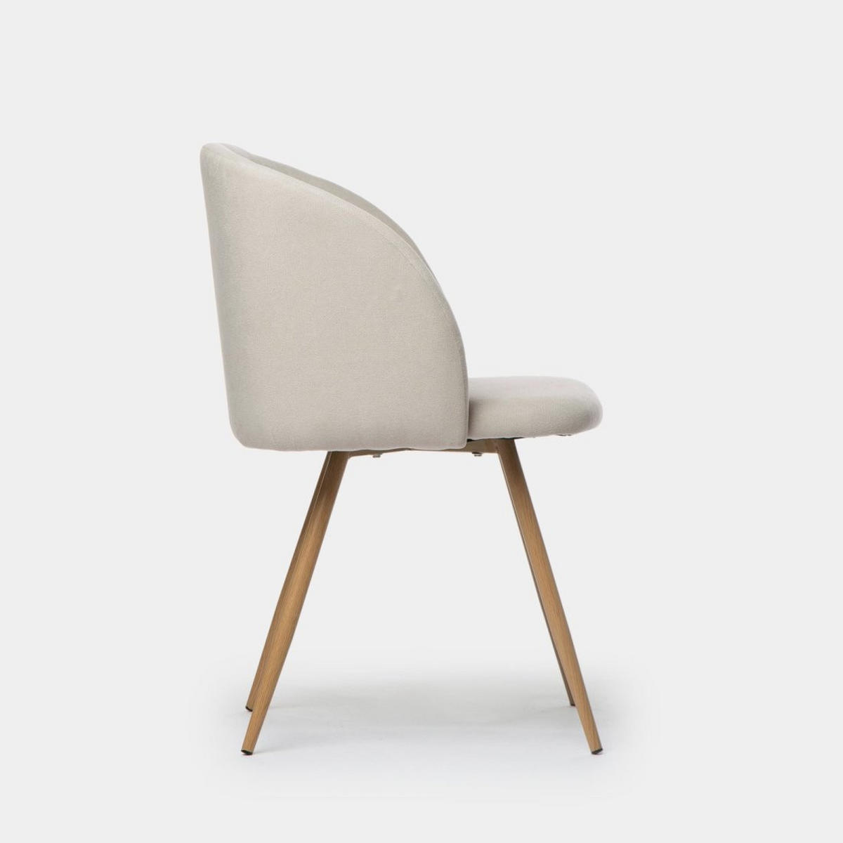 ESSZIMMERSTUHL Scot Beige 54 cm x 82 cm 2er-Set - Beige, Textil (54/82/48cm)