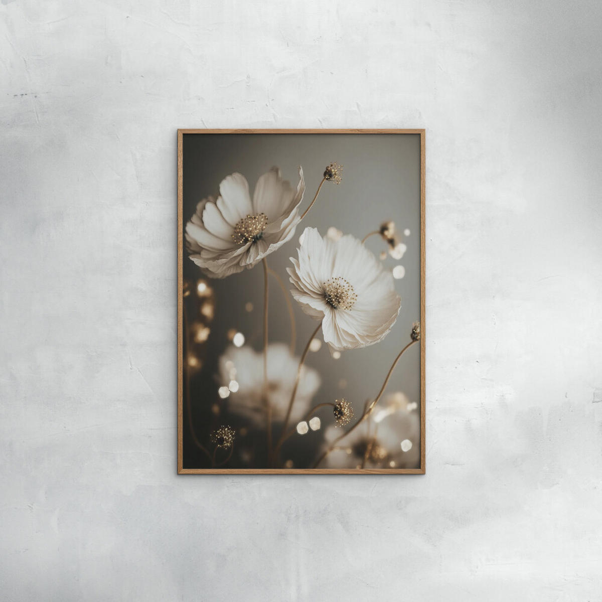 POSTER Treechild - Golden Beauties - Weiß, Papier (50/70/0.1cm) - Poster&Frame