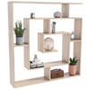 BÜCHEREGAL LEON Sonoma Eiche 125/21/129 cm - Sonoma Eiche, Holzwerkstoff (125/129/21cm) - Matkam Möbel