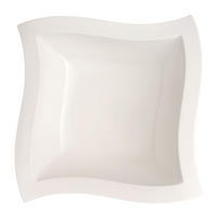 SCHÜSSEL NewWave weiß 33 x 33 cm - Weiß, Keramik (1cm) - Villeroy & Boch
