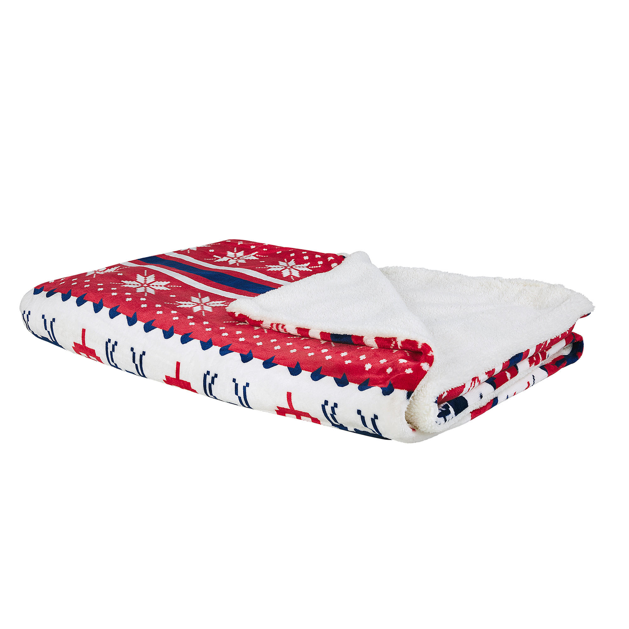 TAGESDECKE Rot Reka 220/200 cm - Rot, Textil (200/220cm) - Beliani