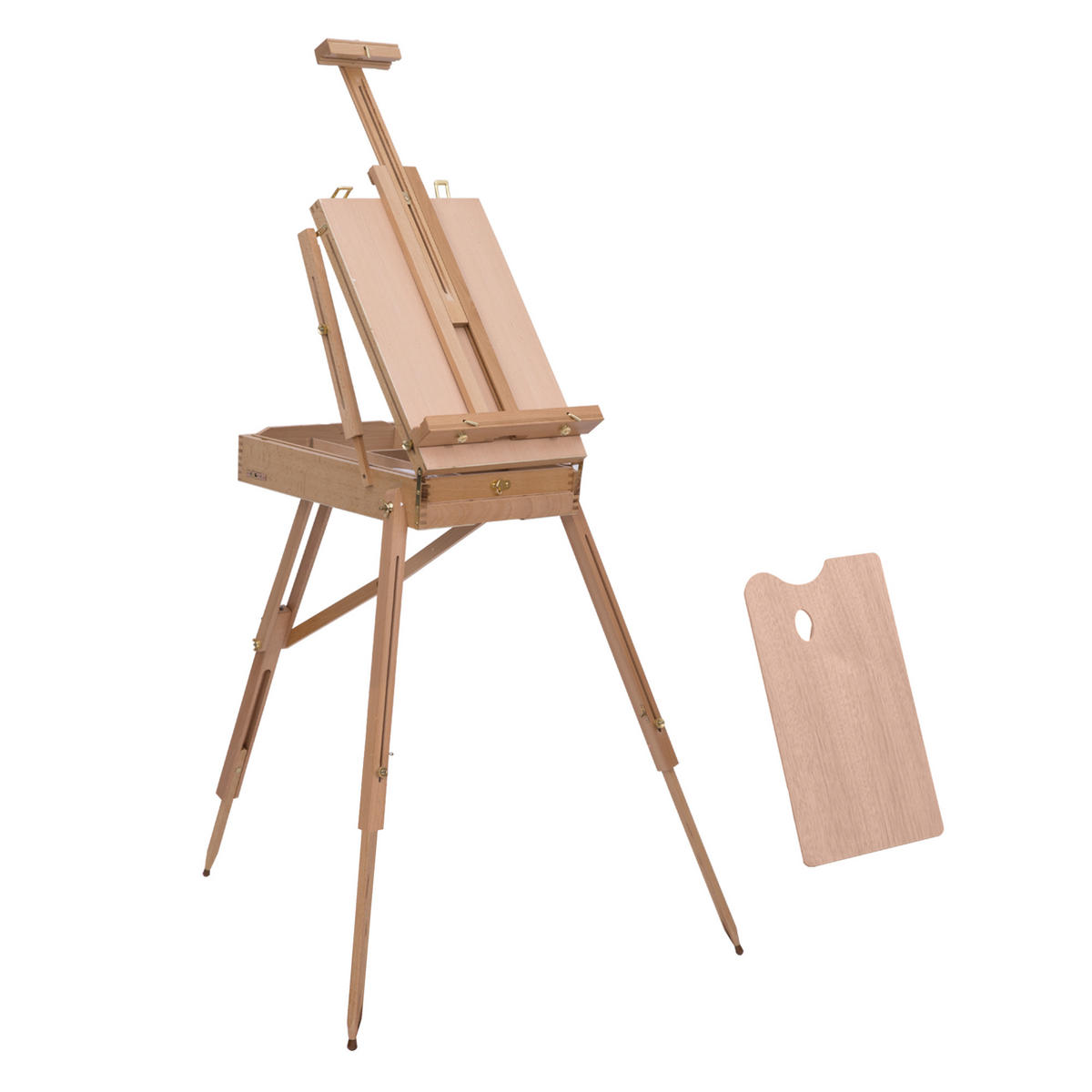 STAFFELEI DE-16655 Hellbuche - Braun, Holzwerkstoff (18/55/40cm) - ComfortXL