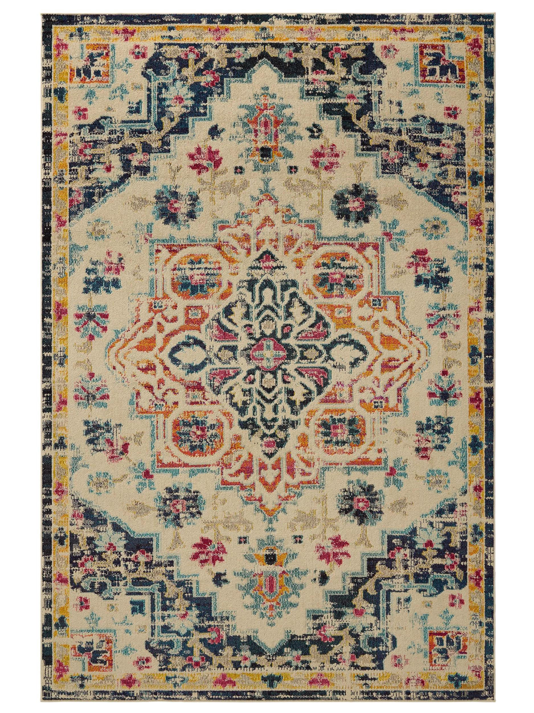 TEPPICH Casa Multicolor 240/340 cm - Multicolor, Naturmaterialien/Textil (240/340cm) - benuta