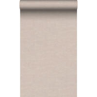 TAPETE Leinen-Optik 53 cm x 10.05 m - Pink, Papier (53/1000cm) - Origin Wallcoverings