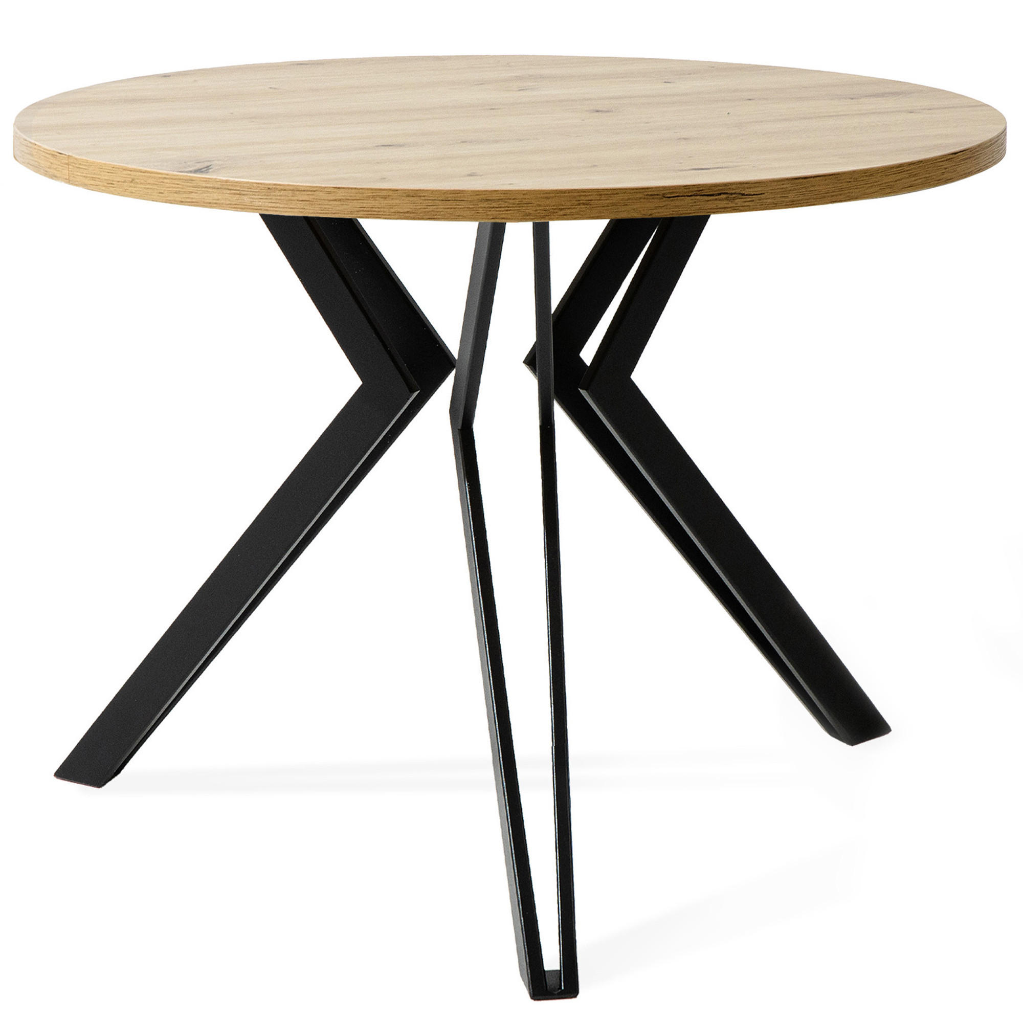 COUCHTISCH TETRO Kaffeetisch - Eiche Artisan, Holzwerkstoff/Metall (65/65/51cm) - KONSIMO®