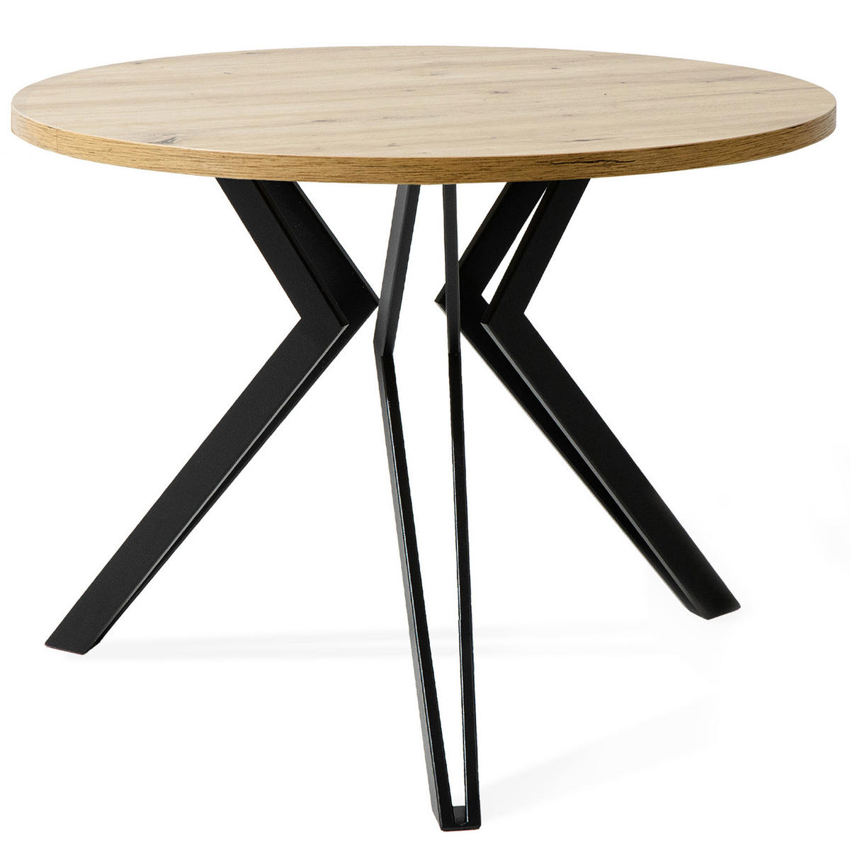 COUCHTISCH TETRO Kaffeetisch - Eiche Artisan, Holzwerkstoff/Metall (65/65/51cm) - KONSIMO®