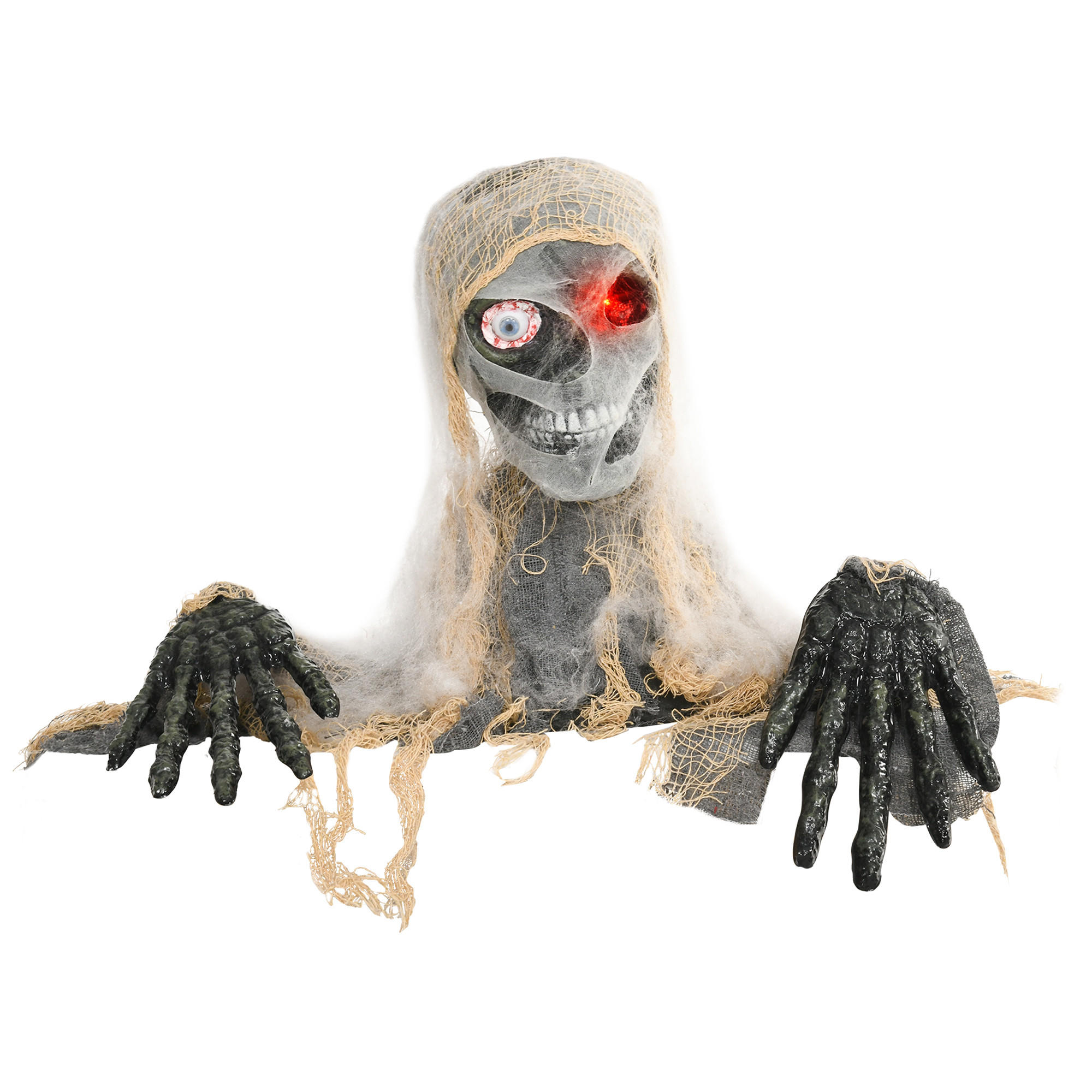 HALLOWEEN DECORATIONS - Multicolor, Kunststoff (18/35/55cm) - HOMCOM