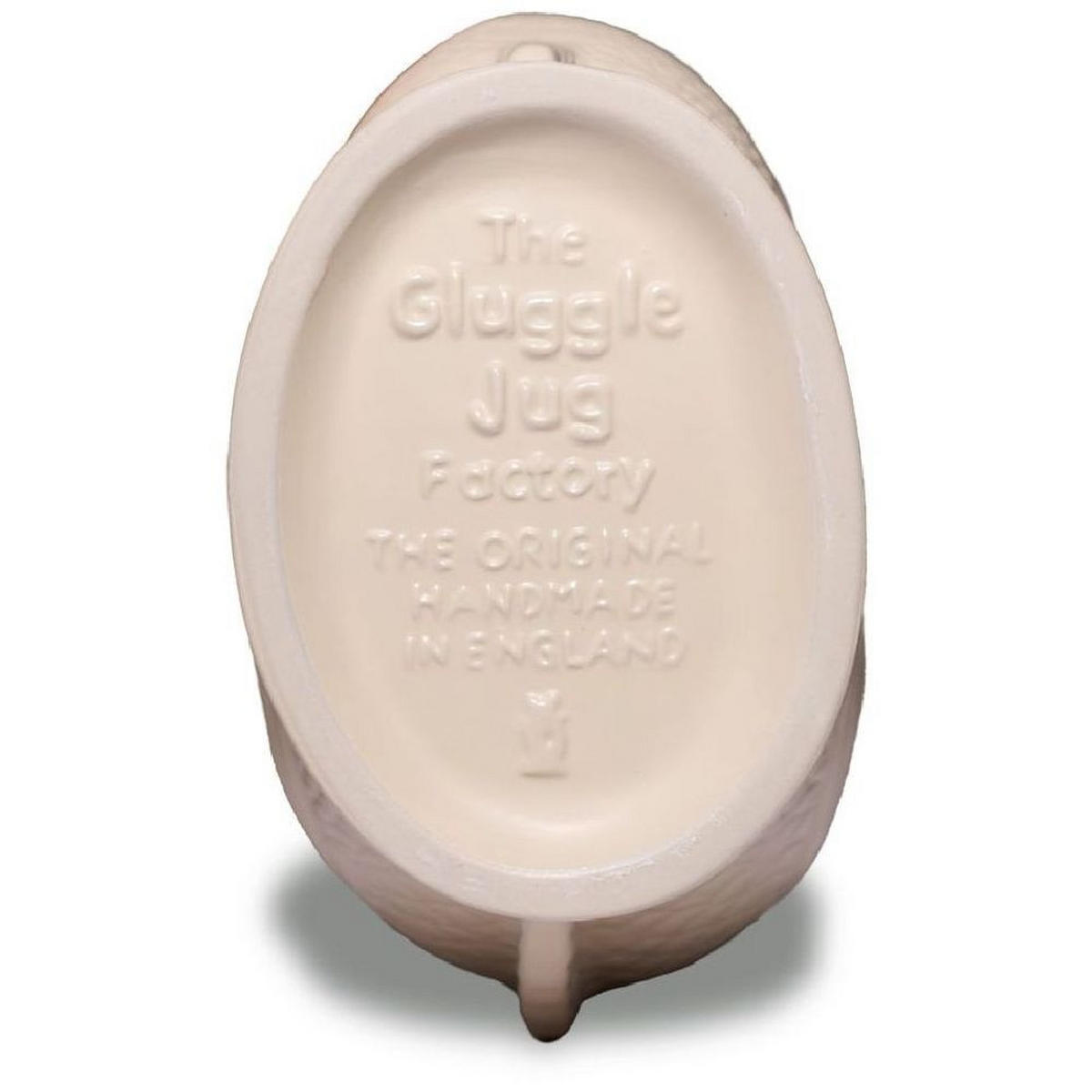 KARAFFE mit „Gluck-Gluck“-Geräusch 27,5/17/9,5 cm - Sandfarben, Keramik (1.2L) - Gluckigluck