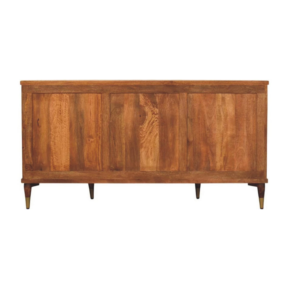 SIDEBOARD mit Amber-Eichen-Finish, 4 Türen, 6 Innenablagen, geröstetes Braun. - Braun, Holz (150/78/40cm) - Artisan Furniture