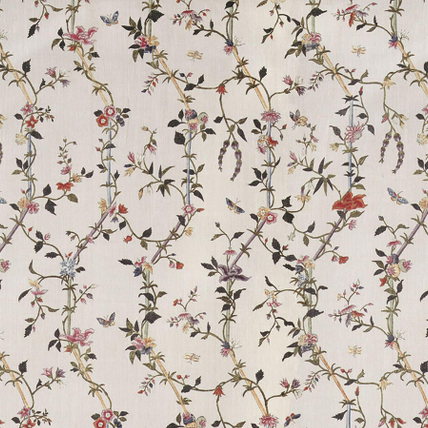 FOTOTAPETE Blumen 424 x 280 cm - Braun, Papier (424/280cm) - Sanders & Sanders