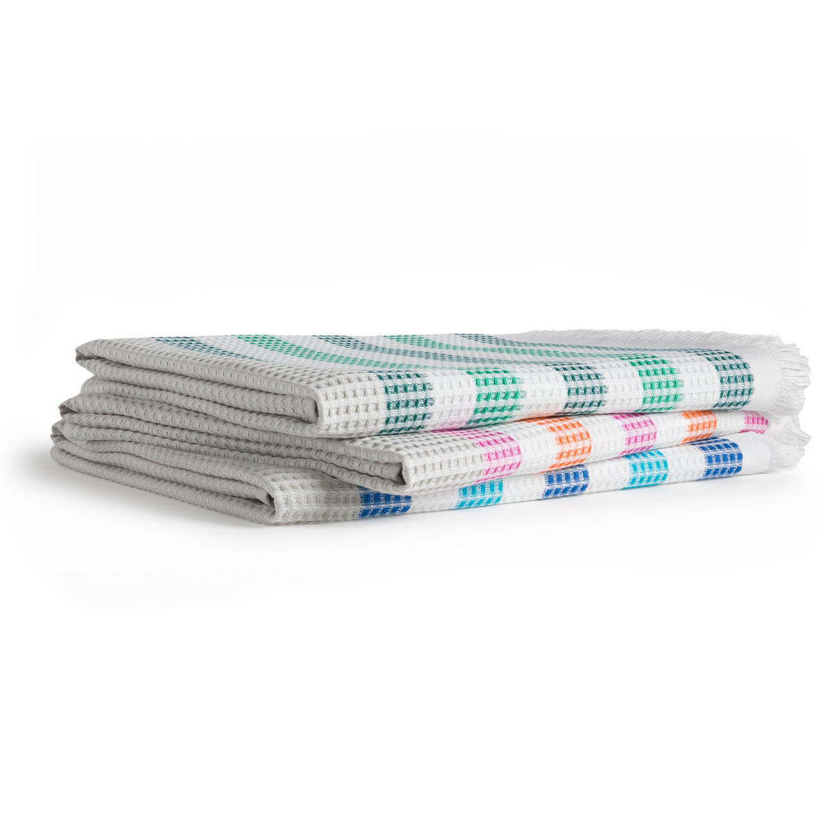 STRANDTÜCHER SUMMER DAYLIGHT EMERALD/GRASS - 061 - Grün, Textil (90/180cm) - MÖVE