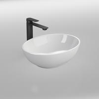 WASCHBECKEN mit pflegeleichter Oberfläche Weiß 35 / 27 / 11 cm - Weiß Hochglanz, Keramik (27/11/35cm) - EMKE