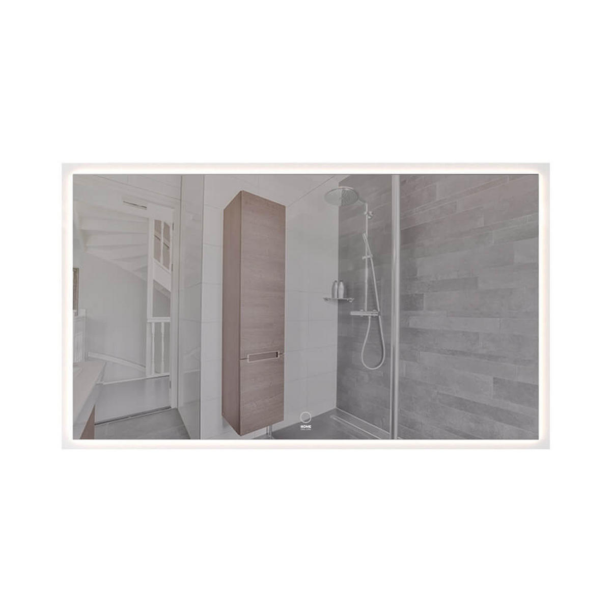LED-SPIEGEL NOLA - 160 x 70 cm - Weiß, Glas (160/70/1cm) - Home Deluxe