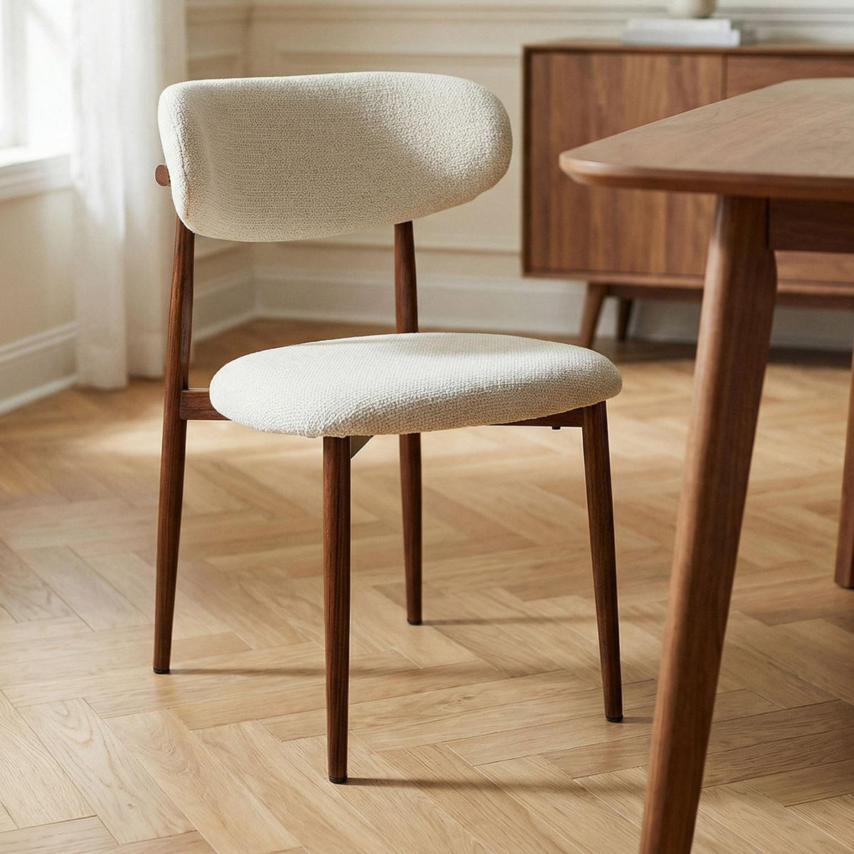 ESSZIMMERSTUHL ACOSTA 2er-Set weiß - Weiß, Textil (49/79/48cm) - IDIMEX