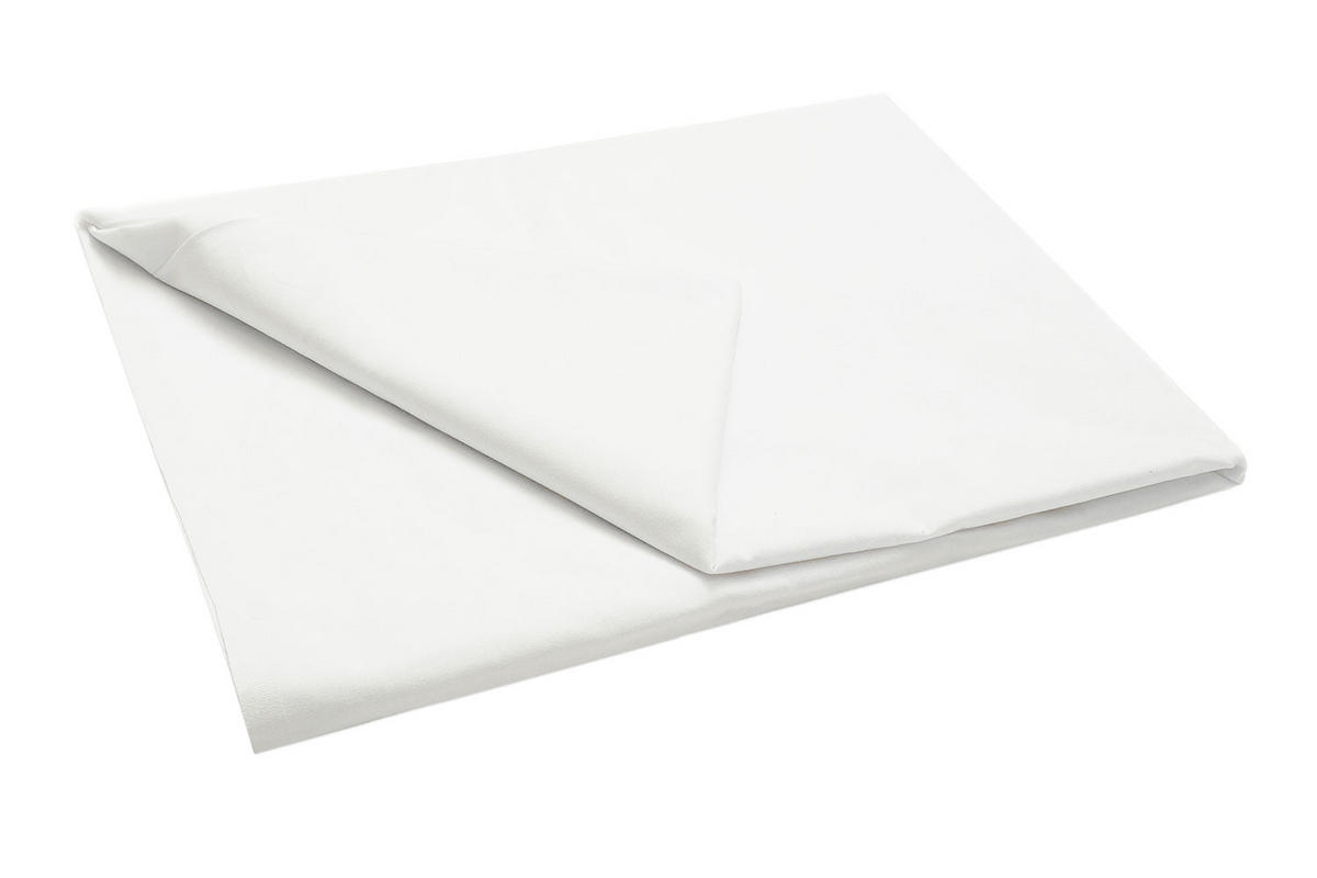 BETTLAKEN, 180x290 cm, 100% Baumwolle, Weiß - Weiß, Textil (180/290cm) - Zollner