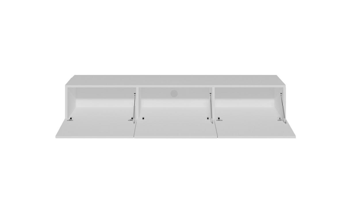 LOWBOARD Dallas 180/29,6/35 cm - Weiß, Holzwerkstoff (180/30/35cm) - Kocot Kids