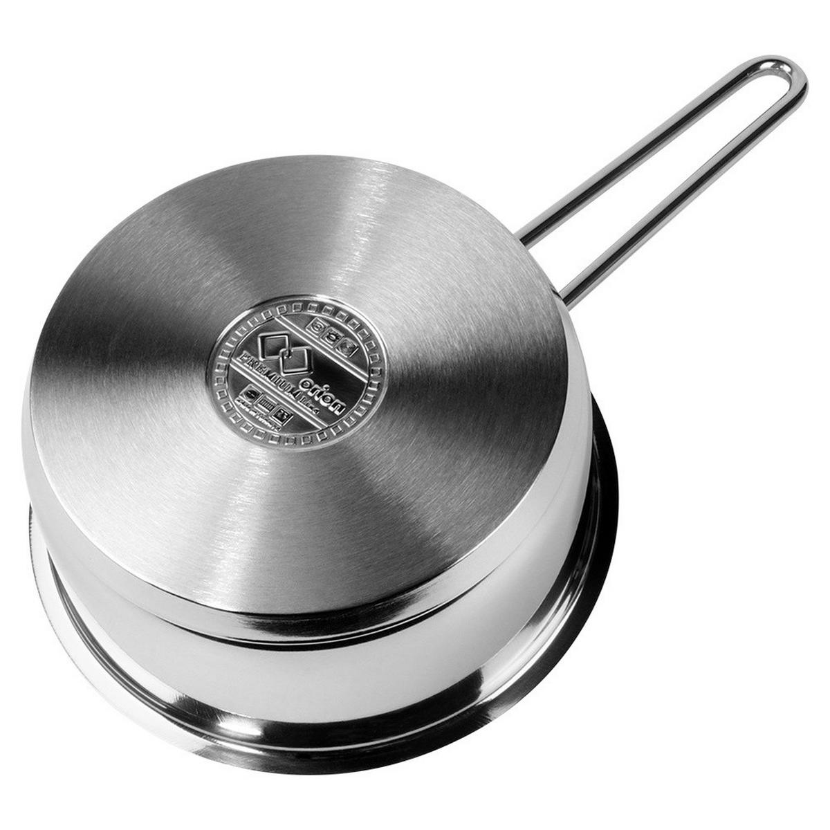 STIELKASSEROLLE Anett silber - Silberfarben, Metall (16cm) - Orion 