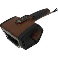 GRILLBÜRSTE Elektrische & Kunststoff Braun-Schwarz, Braun - Dunkelbraun, Kunststoff (14cm) - Authentics