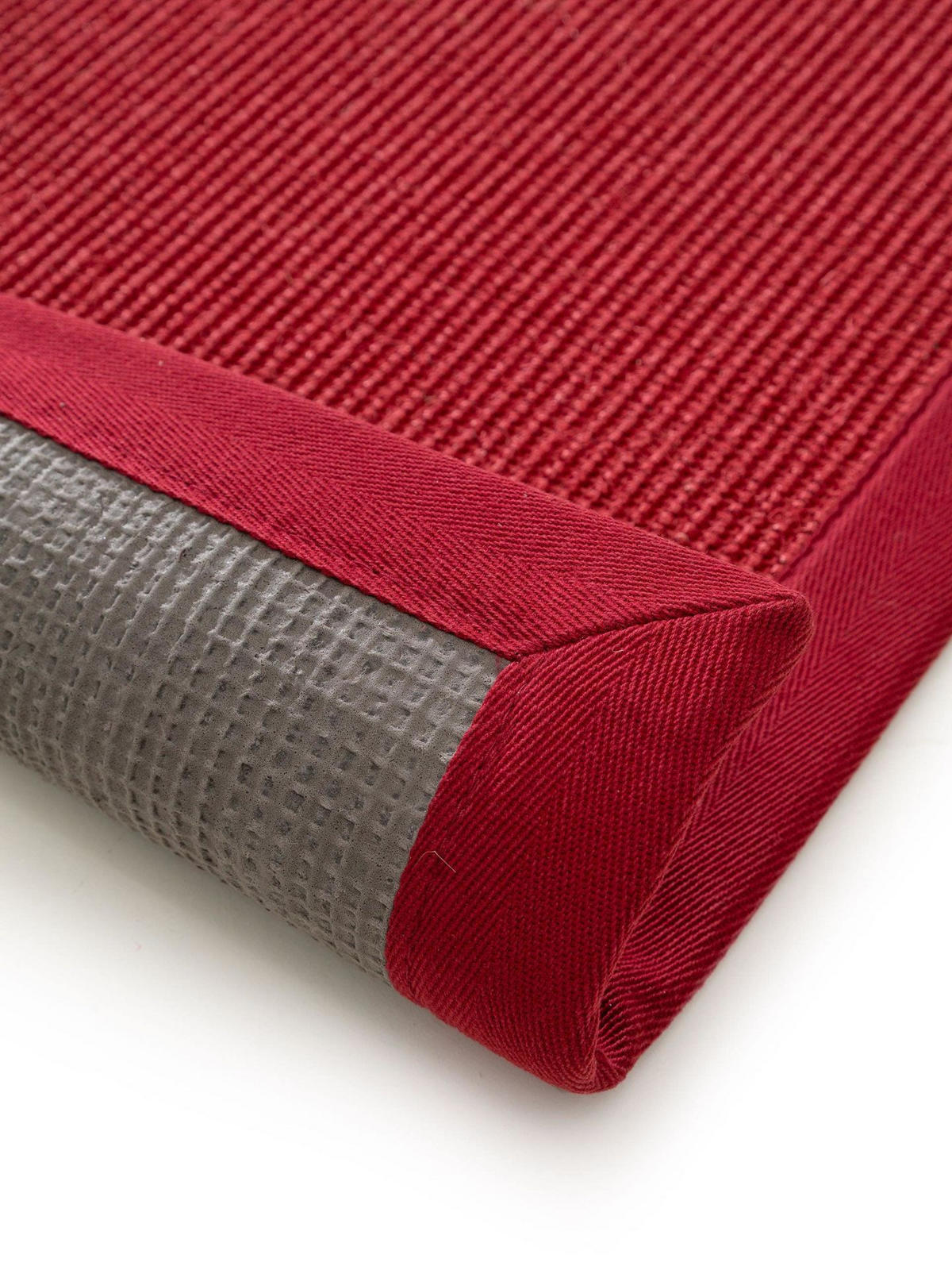 FUSSMATTE Sana Rot 40x60 cm - Rot, Naturmaterialen (40/1cm) - KUNSTLOFT