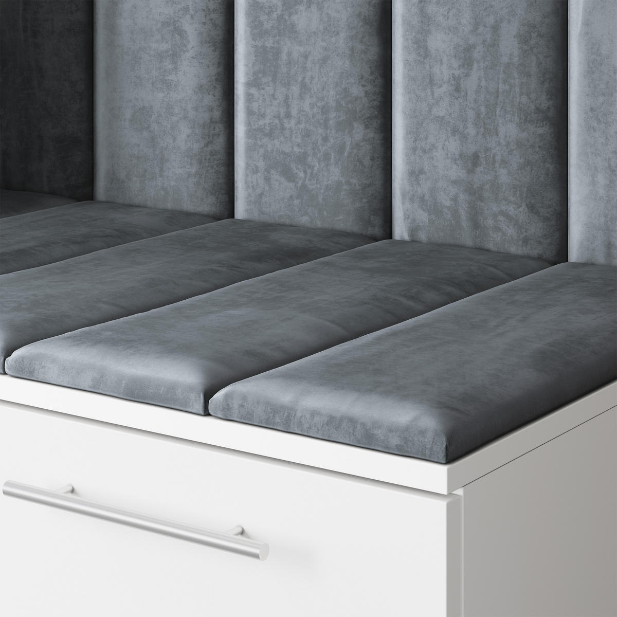 GARDEROBENSCHRANK REMA 180/240/60 cm Modern Garderobe-Set Kaschmir - Kaschmir/Grau, Holzwerkstoff (180/240/60cm) - MASSENO