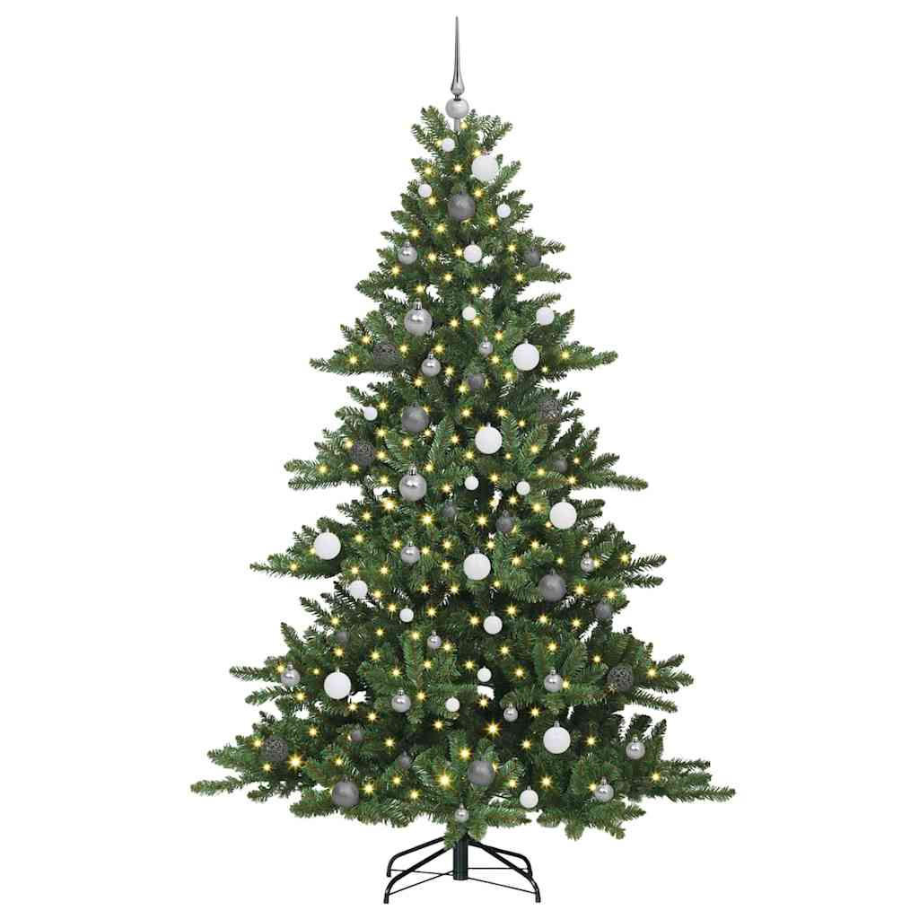 vidaXL Weihnachtsbaum Grün 210 cm