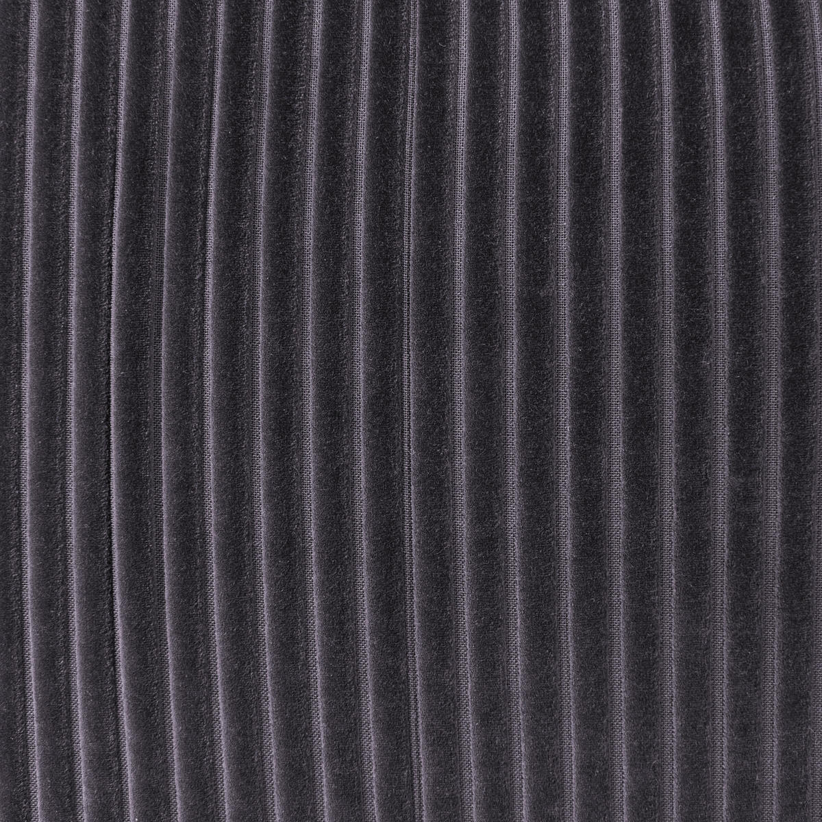 POUF Mukki 50/50/30 cm - Grau, Textil (50/30/50cm) - Beliani