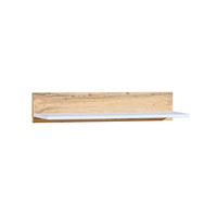 KINDER-WANDREGAL ARCO 08 80 cm in Weiß Arctic Matt / Wotan Eiche - Eiche Wotan/Weiß, Holzwerkstoff (80/15/20cm) - Deine Möbel 24
