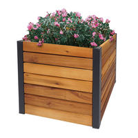 PFLANZKASTEN 32x34x34cm Braun - Braun, Holz (34/32/34cm) - PROREGAL