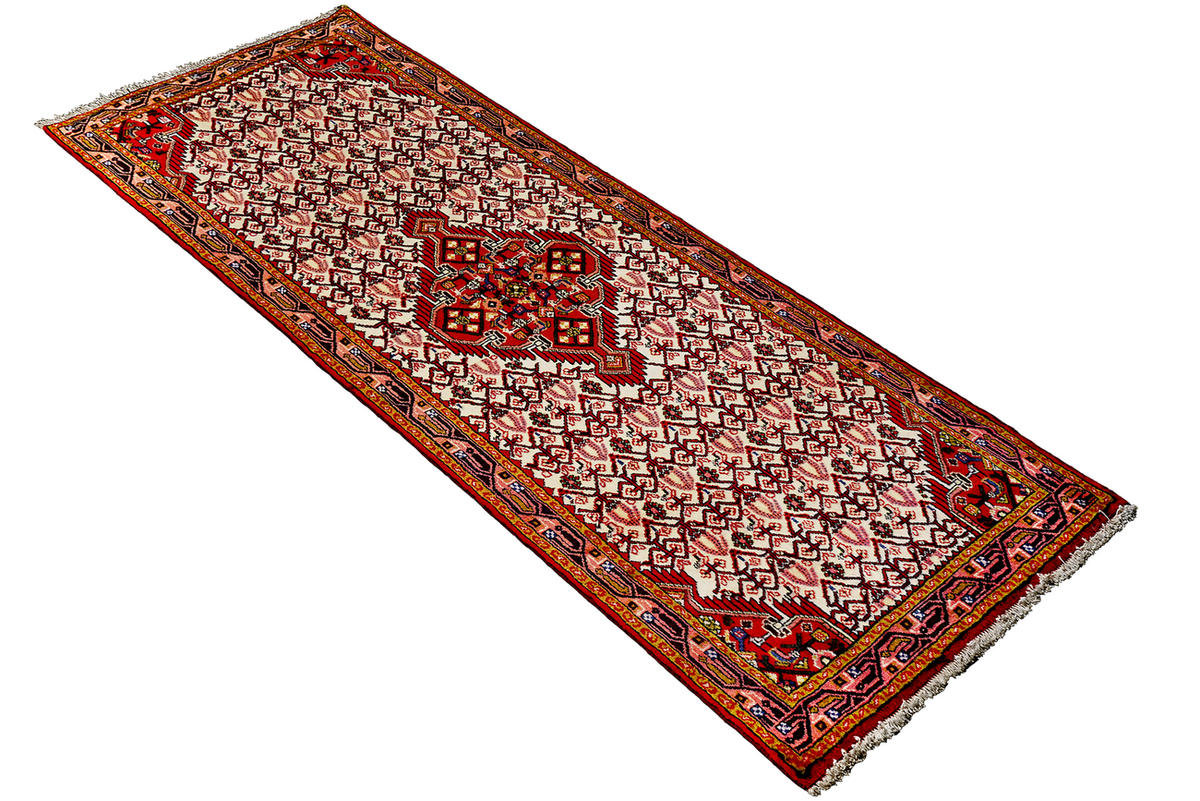 TEPPICH Assadabad Mehrfarbig 189/81 cm Schurwolle - Multicolor, Textil (81/189cm) - Looma