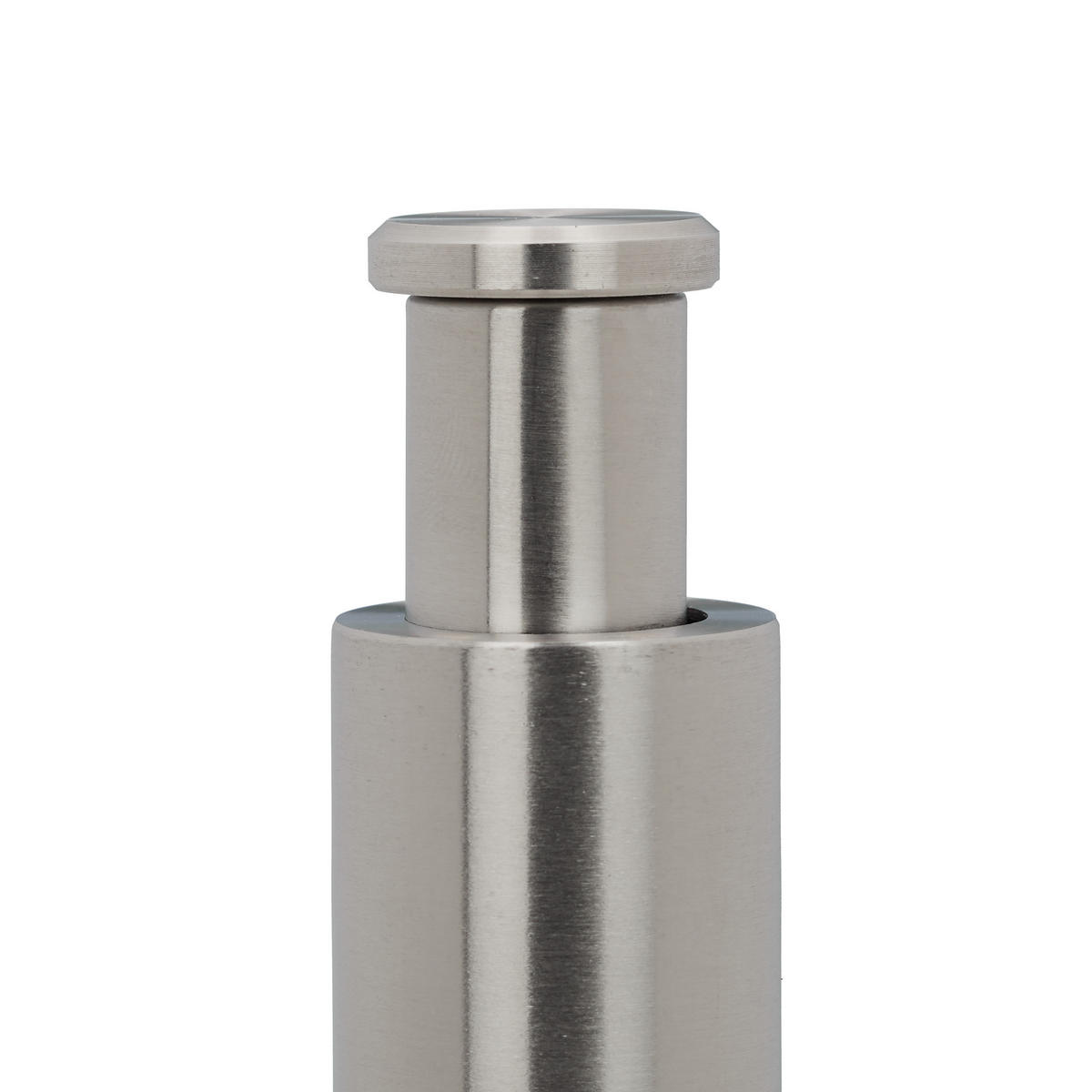 2xPFEFFERMÜHLE - Silberfarben, Metall (2.5/15/2.5cm) - Relaxdays