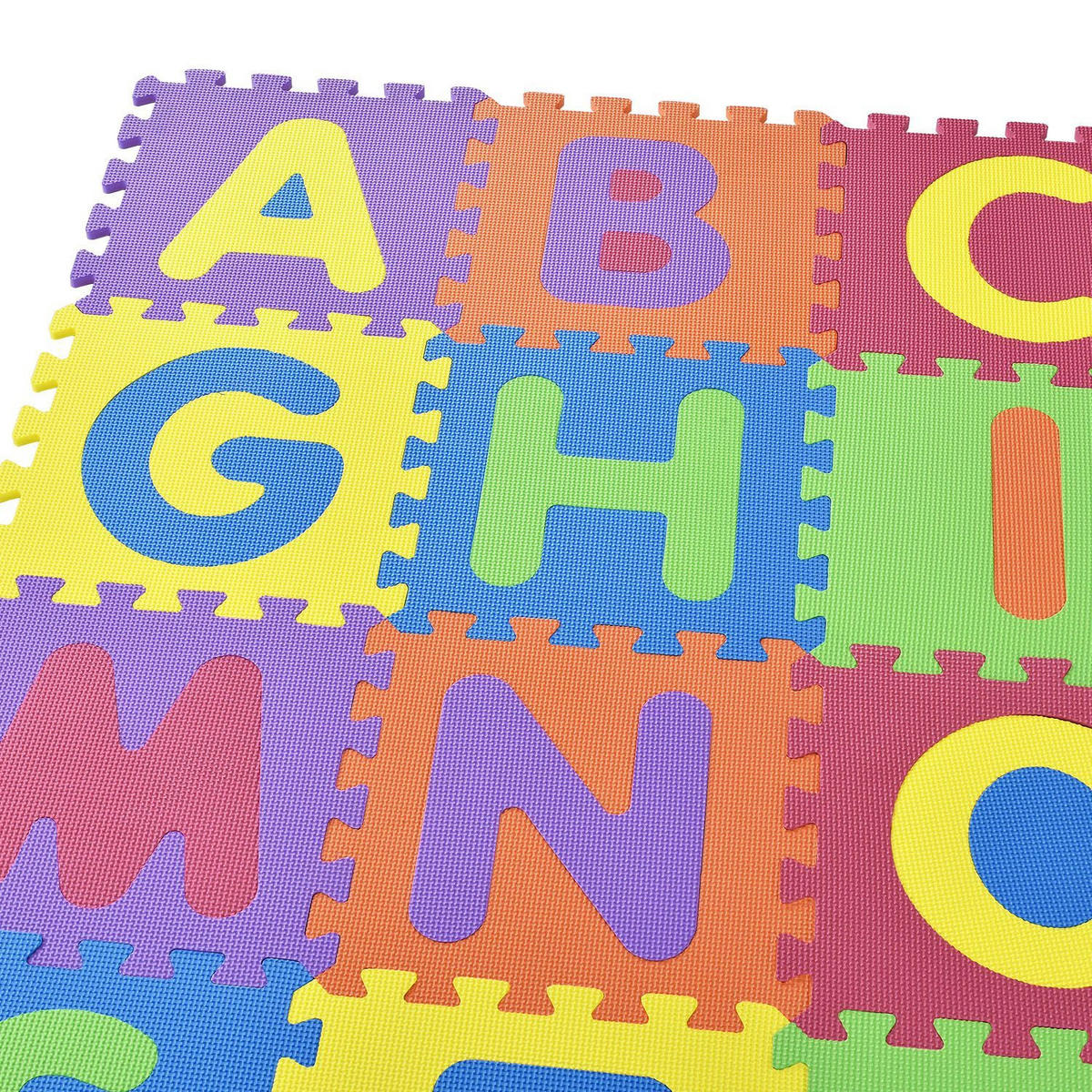 KINDER PUZZLEMATTE Kim (36 Teile) - Multicolor, Kunststoff (189/1/189cm) - Juskys