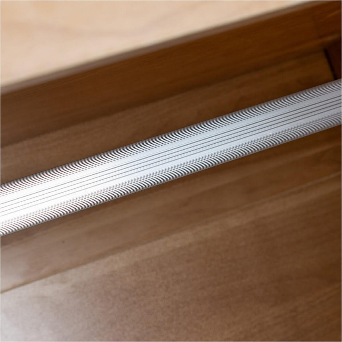KLEIDERSCHRANK NYLA - Natur/Schwarz, 100 x 200 cm - Naturfarben, Holzwerkstoff (100/200/40cm) - Home Deluxe