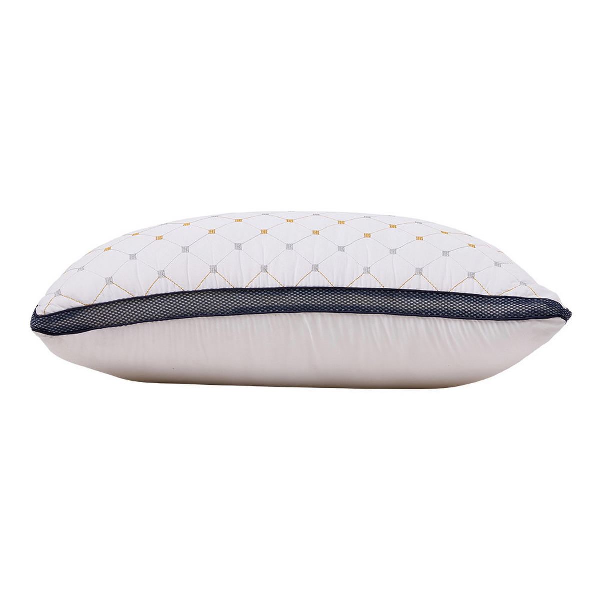 KISSENINLETT 1 Stück höhenverstellbares Komfort ohne Bezug 74 x 48 cm 1,1 kg - Weiß, Textil (74/48cm) - Livingandhome