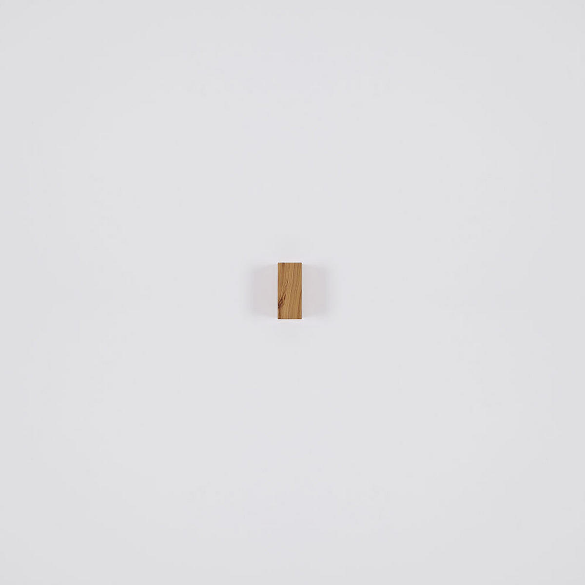 WANDLEUCHTE Veronika Aluminium Holzoptik Braun - Braun, Glas (6.8/15/9.2cm) - Globo Lighting