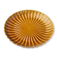 DINNERTELLER Evie Honig 27/27/4 cm Keramik - Honig, Keramik (27cm) - Mondex