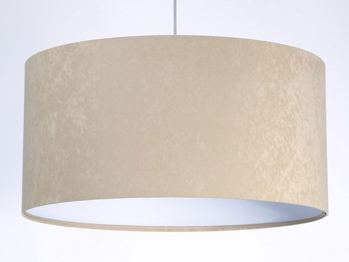 HÄNGELEUCHTE Weiß 60/30 cm - Beige/Weiß, Kunststoff (60/1.1/30cm) - ONZENO
