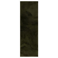 KUNSTFELLLÄUFER Furry Olivgrün 70/200 cm - Olivgrün, Kunststoff/Textil (70/200cm) - benuta