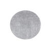 HOCHFLOR-TEPPICH City Shaggy 500 Grau 200 cm Rund - Grau, Textil (200/200cm) - carpet city