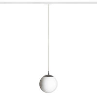 DECKENLEUCHTE LUNA 20 Opalglas 11 W - Chromfarben, Metall (30/30/20cm) - Rendl