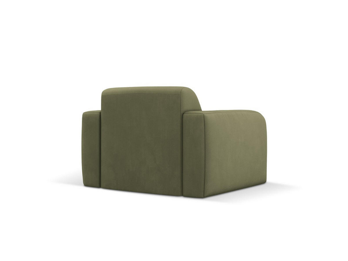 SESSEL Molino aus strukturiertem Stoff hellgrün - Hellgrün, Textil (95/72/105cm) - Micadoni