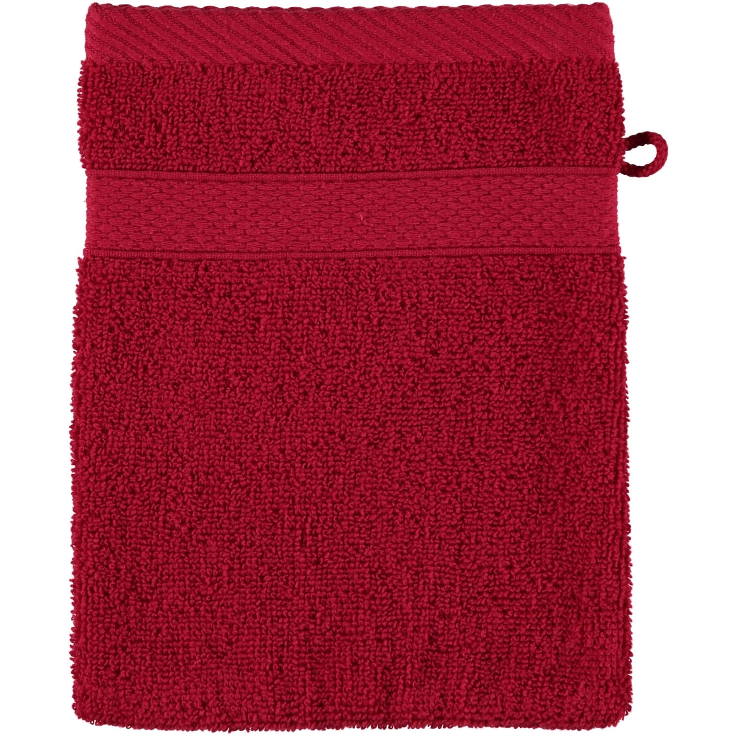 WASCHHANDSCHUH DIAMANT BORDEAUX - 280 - Rot, Textil (15/21cm) - Egeria
