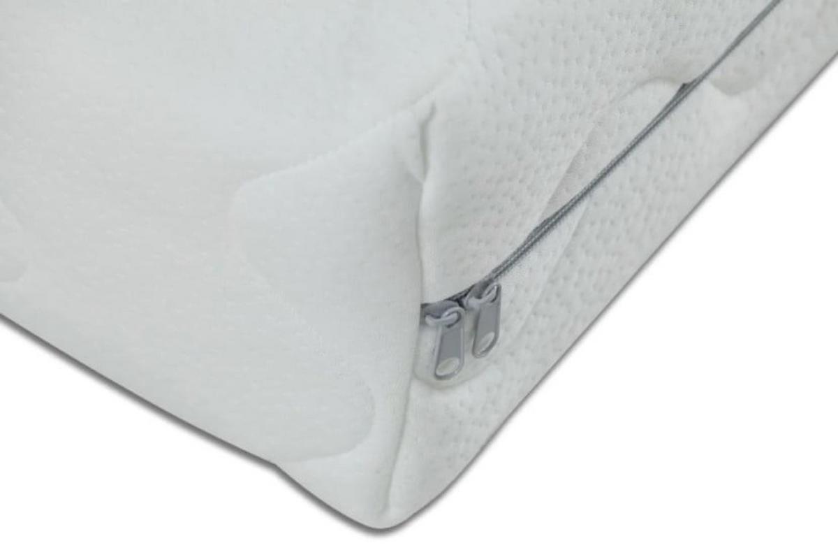 MATRATZE Weiß Pocket 7 Zonen Visco H3 100x200 cm - Weiß, Textil (100/200cm) - Sepro Meble