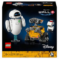 KLEMMBAUSTEINE Pixar Wall-e und EVE - Orange, Kunststoff (26.2/9.6/28.2cm) - Lego