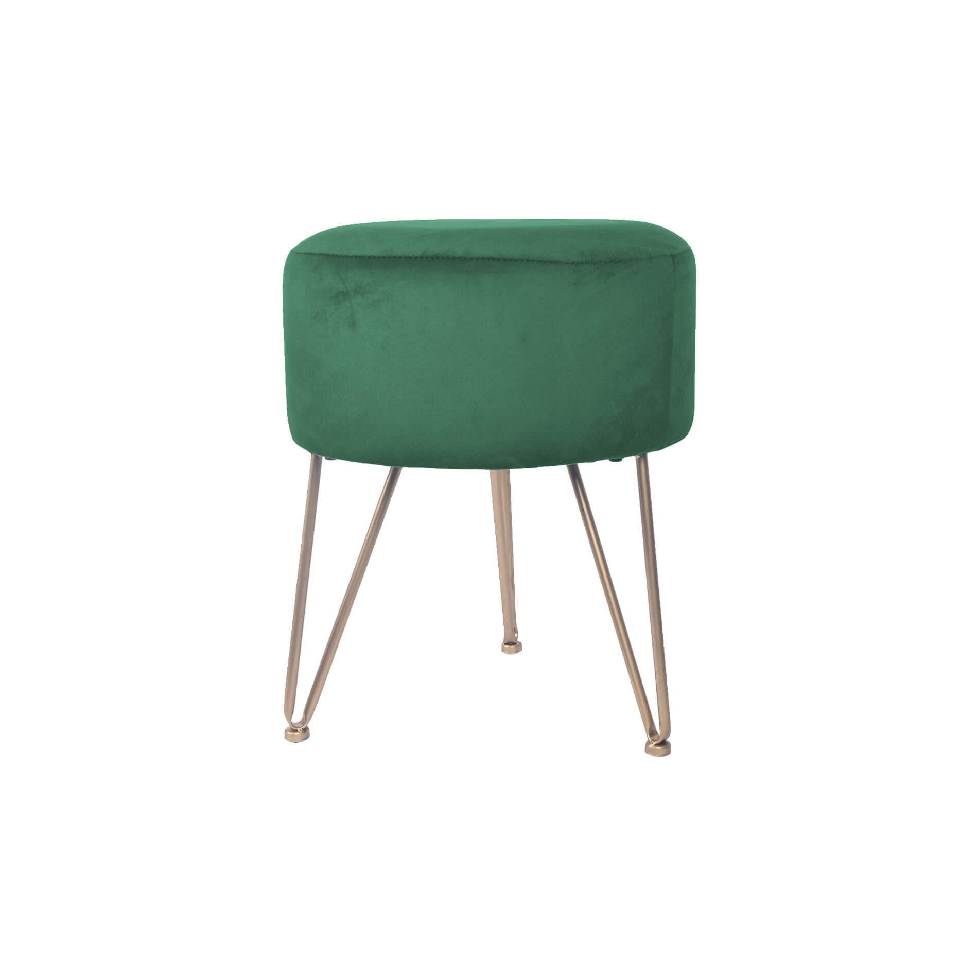 FUSSHOCKER Grün 35/35/43 cm - Grün, Textil (35/43/35cm) - Mobili Rebecca