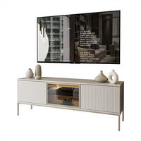 TV-ELEMENT ECLIPSE 154 KASCHMIR mit Beleuchtung,KASCHMIR - Kaschmir, Holzwerkstoff (154/56/39cm) - Lookway