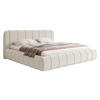 POLSTERBETT Slim XI - Creme, Holz/Holzwerkstoff (120/200cm) - MIRJAN24
